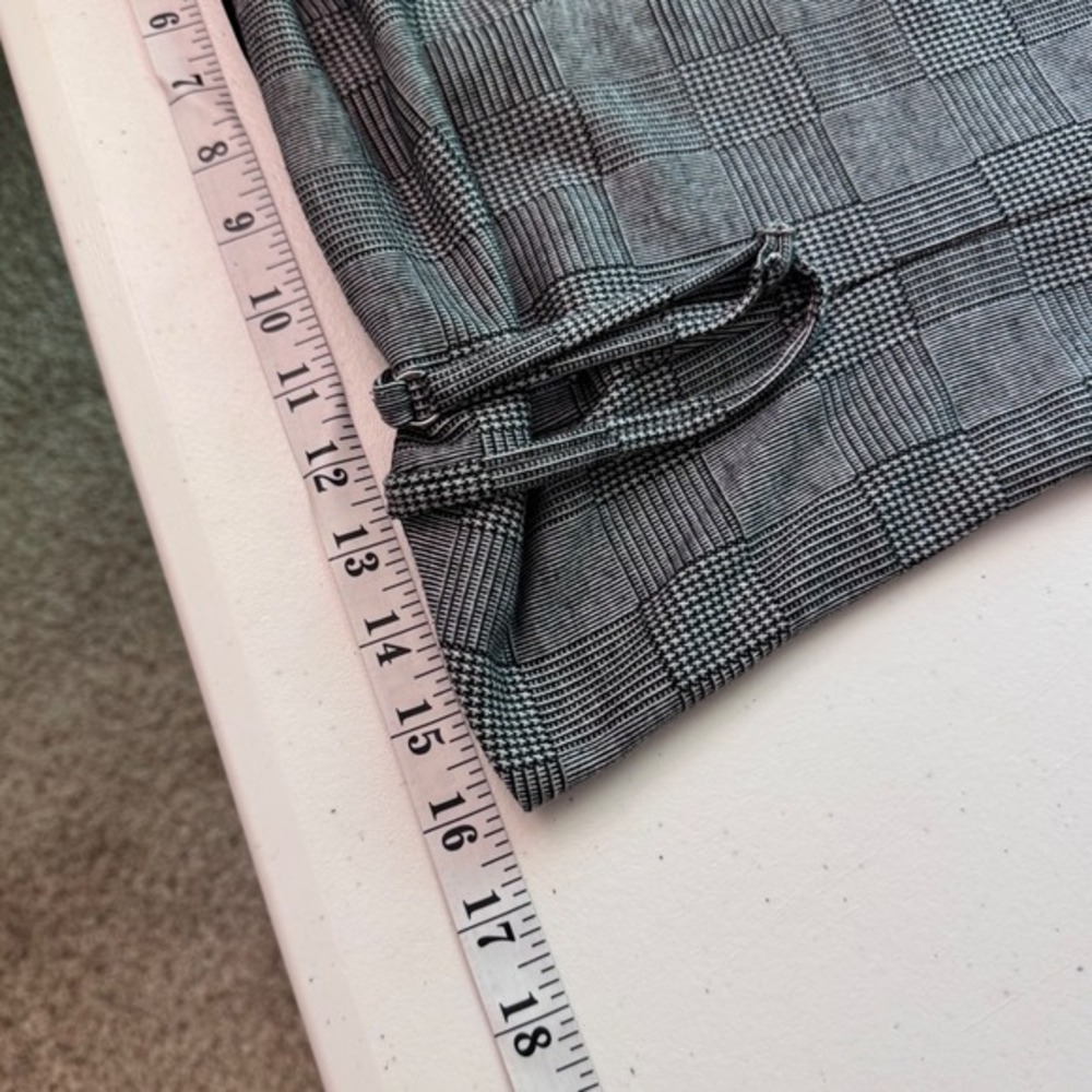 Forever 21 Plaid Square Neck‎ Mini Dress Spaghetti Strap Bodycon Academia - Picture 11 of 14